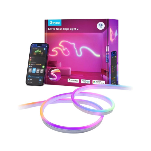 Govee 3M Neon Preinstalled Strip Light White